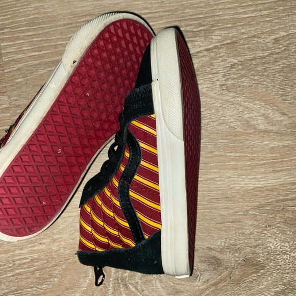 Harry Potter Toddler 9 Vans High Top Gryffindor - Picture 7 of 8